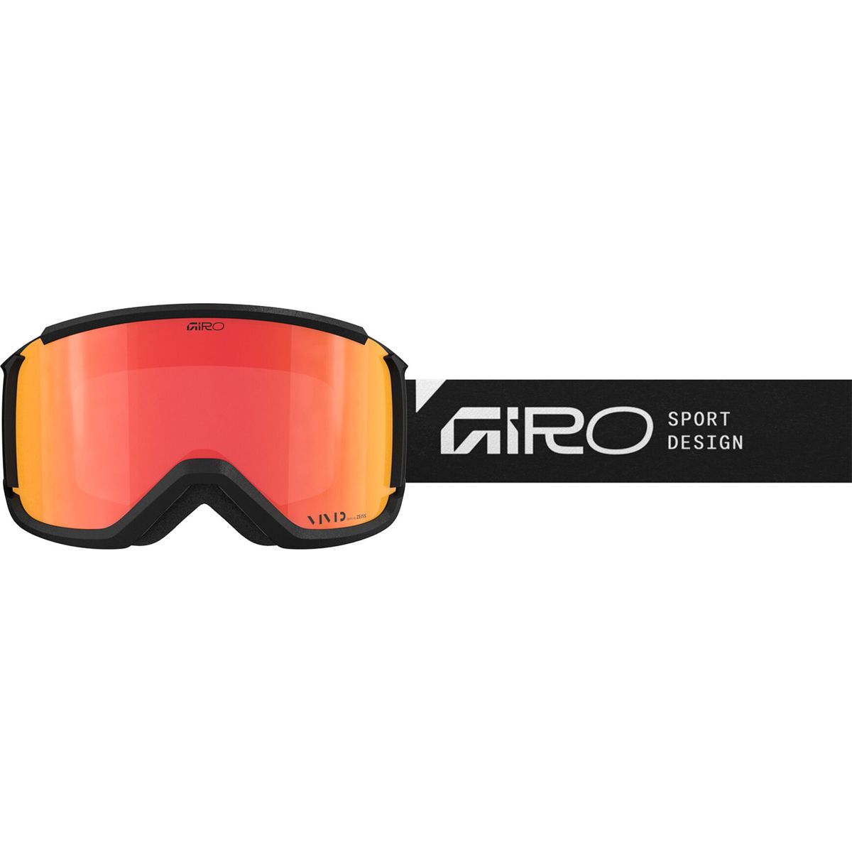 Giro Snow Revolt stacked black 26 vivid ember 300116-005