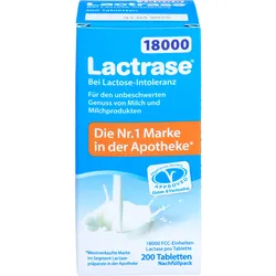 Lactrase 18000 Fcc Teilbare Tbl. Nachfüllpack 200 ST