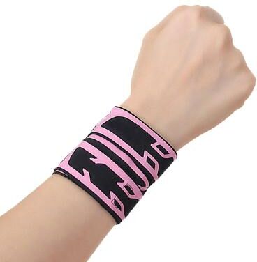 Snug & Styled PowerFlex Wrist Support Strap Breathable Compression Wrist Brace For Fitness And Sports Pink