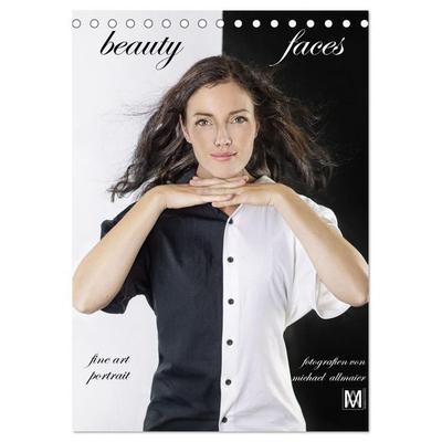 beauty faces - fotografien von michael allmaier (Tischkalender 2027 DIN A5 hoch), CALVENDO Monatskalender