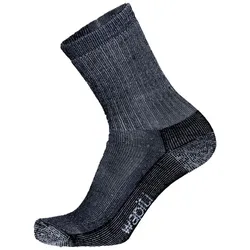 Wapiti, Herren, Sportsocken, Trek S07 Merino-Professional Socke (39 - 41), Schwarz