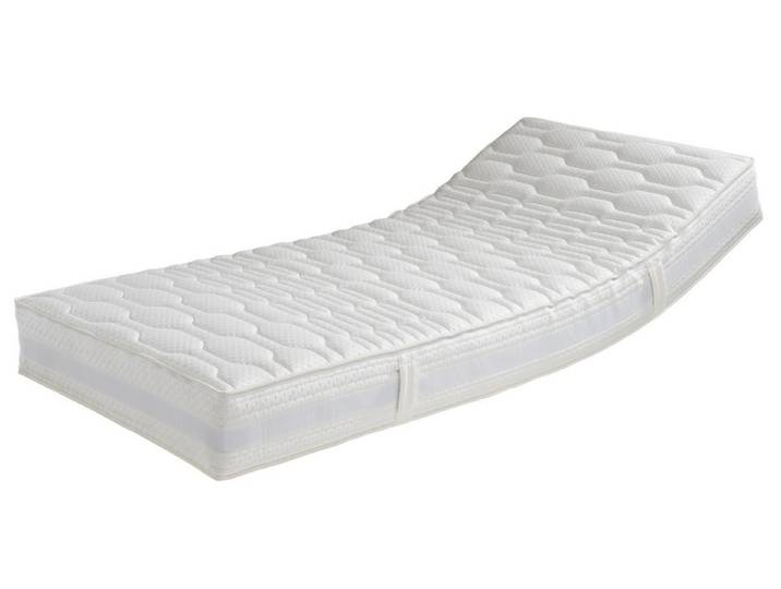 Kaltschaummatratze Dream-Zone Matratze mit Taschenfederkern 80x200 H2 (mittelfest), Natur24, 21 cm hoch