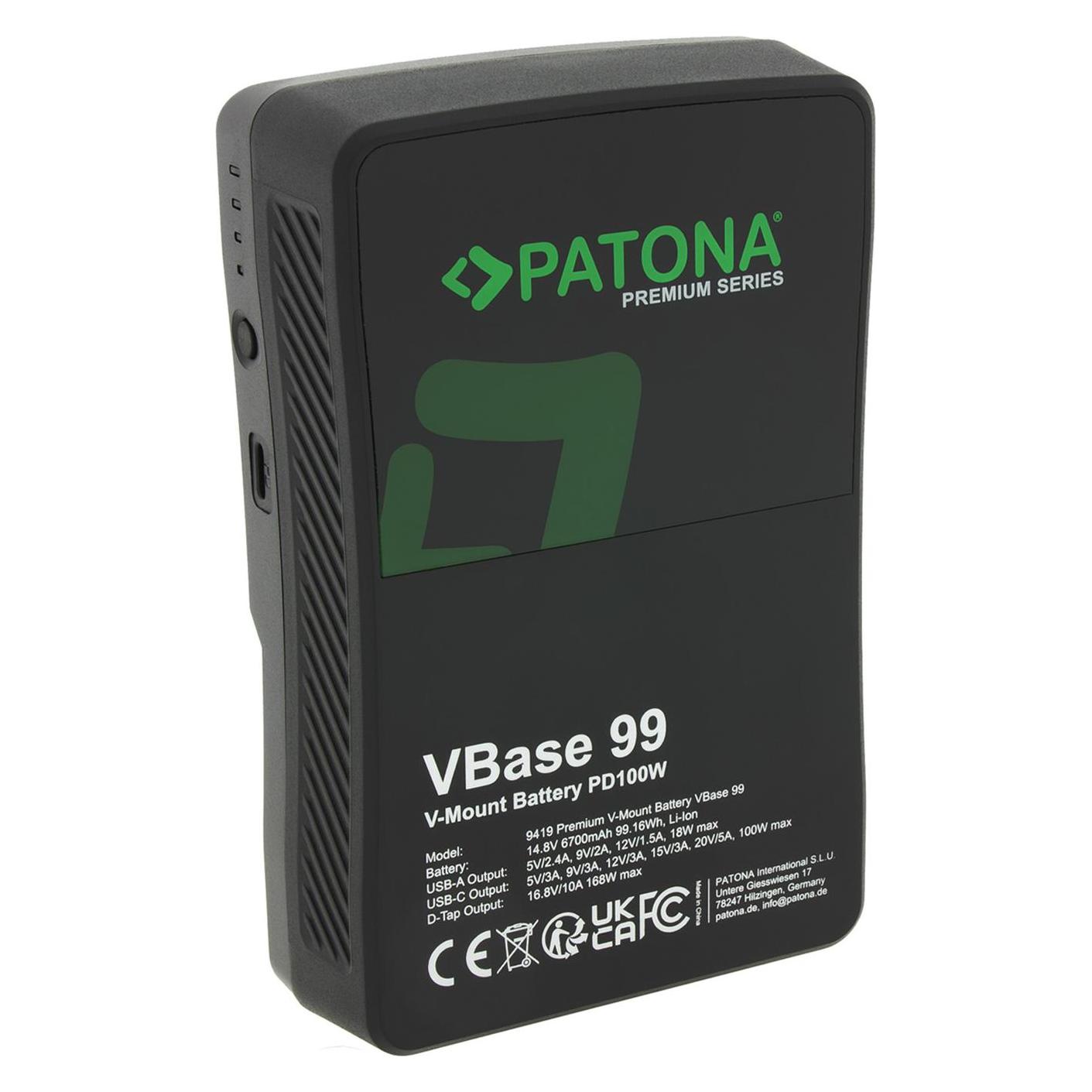 Patona Premium VBase 99 (Kamera Akku) (9419)