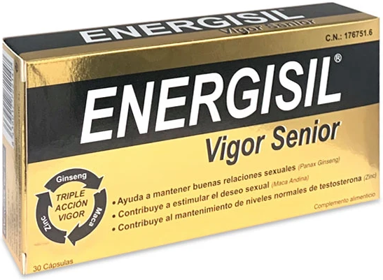 Energisil Vigor Senior 20 Cápsulas
