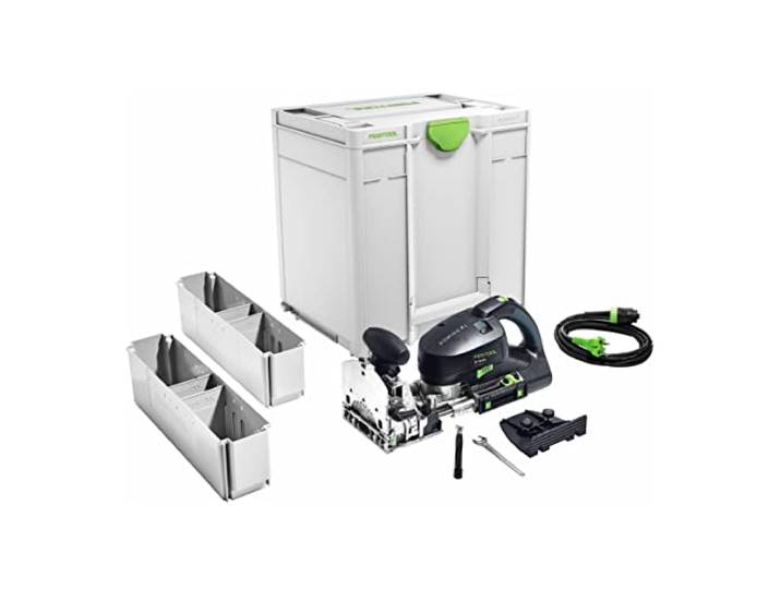 Festool DOMINO XL DF 700 EQ-Plus Fraiseuse à Tenons-Mortaises Profondeur de fraisage 15–70 mm\, réglage hauteur 10–50 mm - ref. 576426
