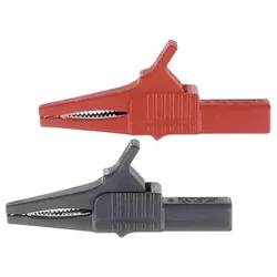 Sicherheits-Abgreifklemme CAT II 1000 V, 4mm, rot