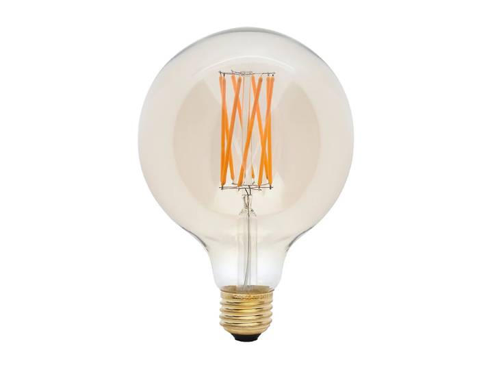 Tala - Gaia LED-Leuchtmittel E27 6W, Ø 12,5 cm, transparent gelb