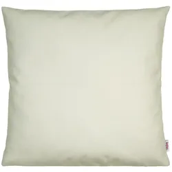 KISSENHÜLLE FarbTon Chenille-Haptik sahne-weiß 40/40 cm