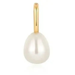 ANIA HAIE - NECKLACE CHARM - Pearl - gold