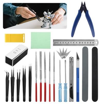 Multisell Products Hub Professional Crafting Set Multifunctional Assembly Tool Kit For Gundam, Car & Toy Models Professional Crafting Set Multifunctional Assembly Tool Kit For Gundam, Car & Toy Models