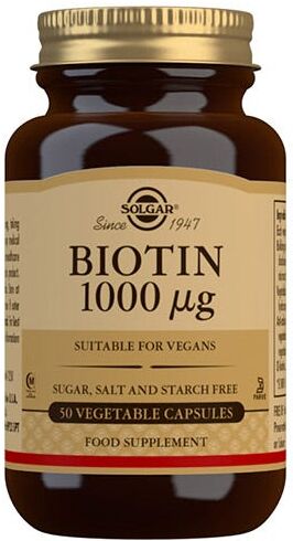 SOLGAR Biotin 1000 Ug