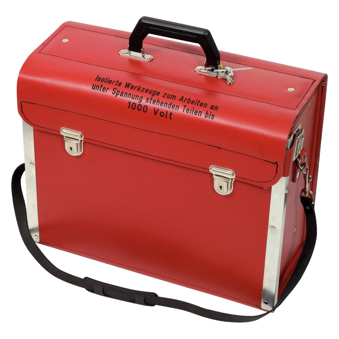 KS Tools Werkzeugkoffer, leer, Leder (50 Teile) (117.1820-99)
