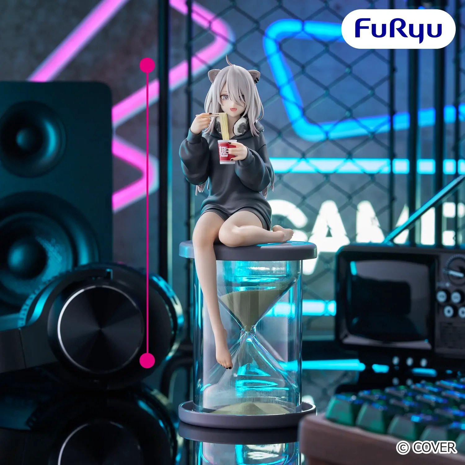 FuRyu Hololive Production Shishiro Botan Noodle Stopper Figure