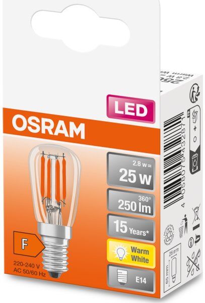 Osram Led Specialpære E14, 2,8w=25w