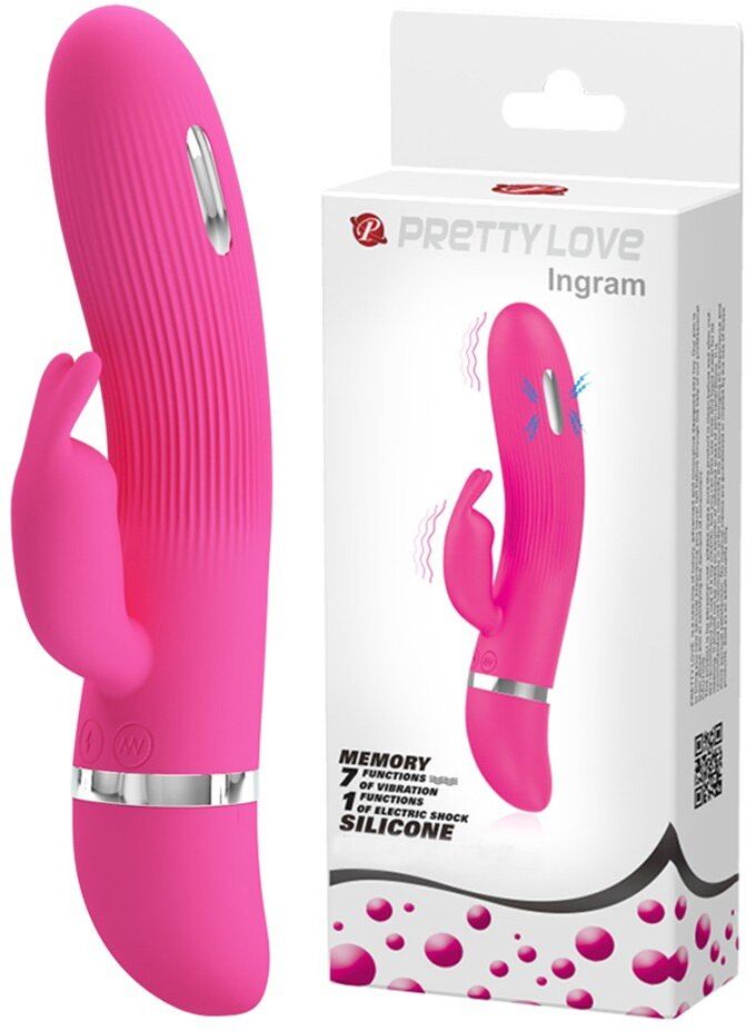 Pretty Love Ingram - Vibromasseur Rabbit Choc Électrique