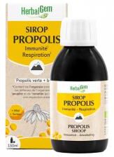 HerbalGem Sirop Propolis Immunité Respiration 150 ml - Flacon 150 ml