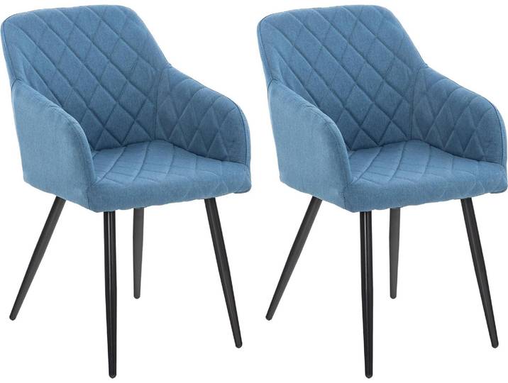 CLP 2er Set Esszimmerstuhl Shila grün Material Samt