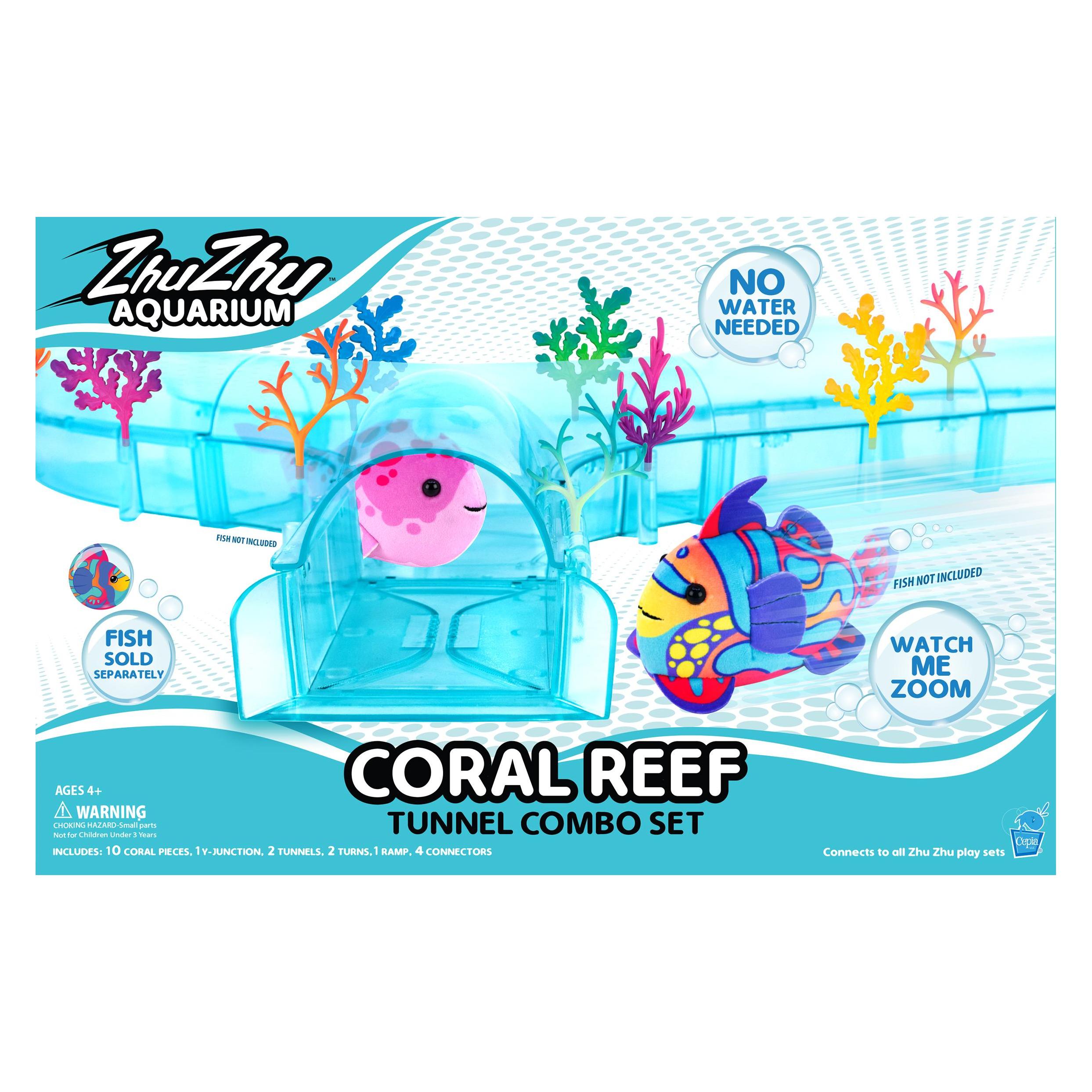 Zhu Zhu Pets Zhu Zhu Aquarium Koralrev Tunnel Kombisaet (Z1012)