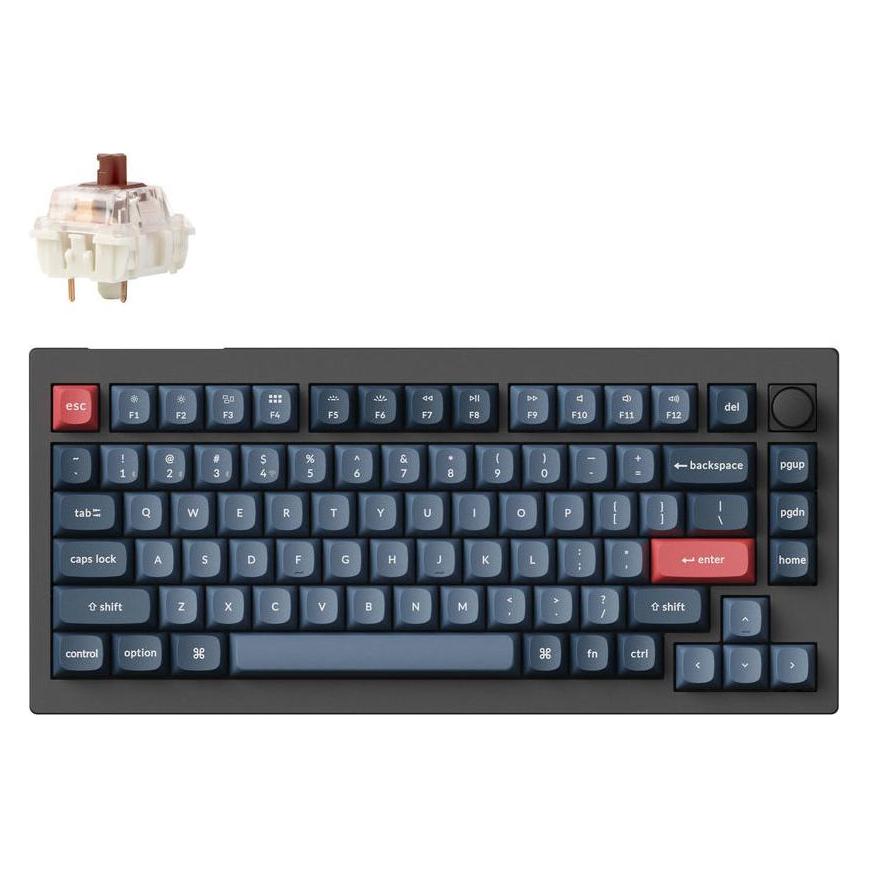 Keychron V1 Max (DE, Kabelgebunden, Kabellos) (V1M-D1-DE)