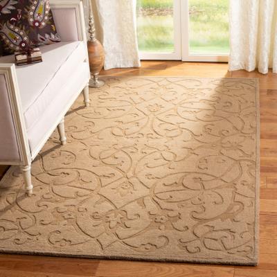 SAFAVIEH Handmade Impressions Nautica Modern Scrolls Wool Rug