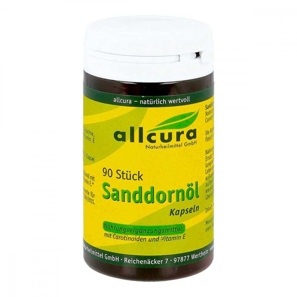 allcura Naturheilmittel GmbH Sanddornöl Kapseln 07537944