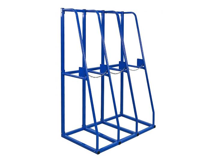PROREGAL® Schwerlastregal Vertikalregal RHINO, HxBxT 150x36x60cm, Blau, Stabiles Lastenregal Vertikalregal Werkstattregal hohe Stabilität