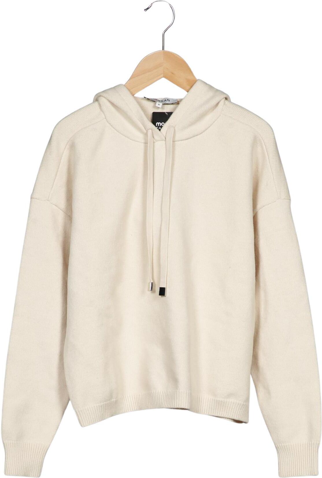 Morgan Damen Kapuzenpullover, Cremeweiß, Gr. S, Synthetik - Second Hand