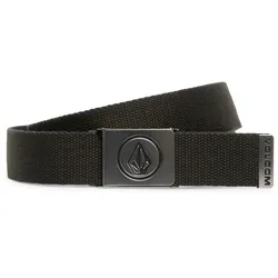 VOLCOM CIRCLE WEB Gürtel 2027 rinsed black