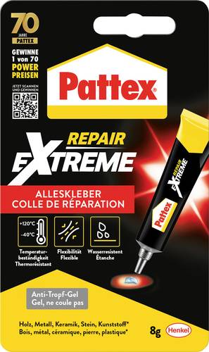 Pattex REPAIR EXTREME Kunststoffkleber PRXG8 8g