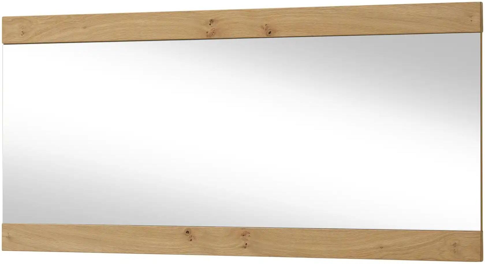 Woodford Spiegel 125 x 59 cm Lina ¦ holzfarben ¦ Glas,Aluminium,Holzwerkstoff ¦