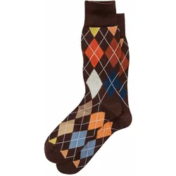 Frische Argyle-Socke - 39-41