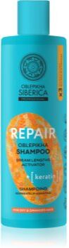 Natura Siberica Oblepikha Siberica Repair champô regenerador para cabelos secos e enfraquecidos 400 ml. Oblepikha Siberica Repair