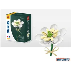 Sembo Blume Michelia Fuscata weiß 601233A