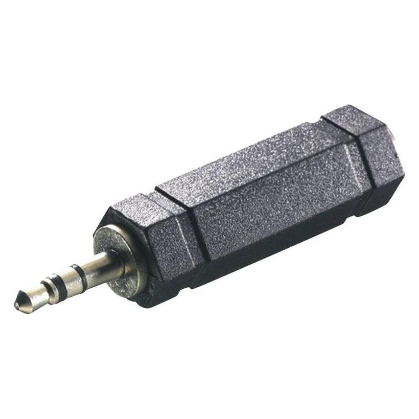 Vivanco Audioadapter, 3.5mm Klinkenst. - 6.3mm Klinkenbuchse (Klinkenadapter) (VVAJACK63F35M)