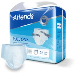 Attends Pull-Ons 4 Medium, 80-110 cm Hüftumfang 22 St
