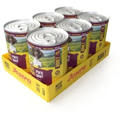 Josera Meat Lovers Adult Pure Beef | 6x 400g Hundefutter nass