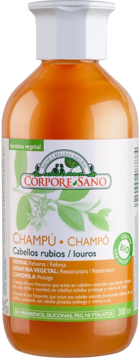 Corpore Sano Champu Rubio Henna Camomila