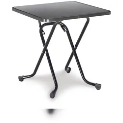 BEST Scherenklapptisch eckig 67x67cm anthrazit 26527050