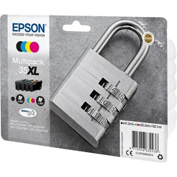 Epson 35XL (C13T35964010) Druckerpatrone – black-tri-color – Originalprodukt (Multipack)
