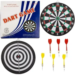Dartbord met 6 Darts