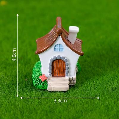 Inspire Select Enchanted Mini Fairy Garden Figurines Set Whimsical DIY Fairy Garden Accessories For Miniature Landscaping & Dollhouse fairy House 1 Pc