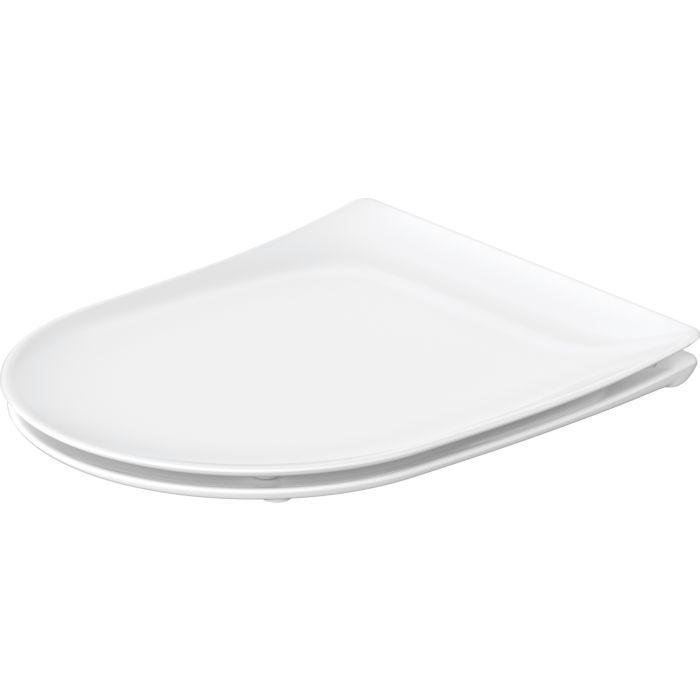 Duravit Soleil by Starck WC-Sitz 0022390000 mit Absenkautomatik, abnehmbar, Scharniere Edelstahl, weiß