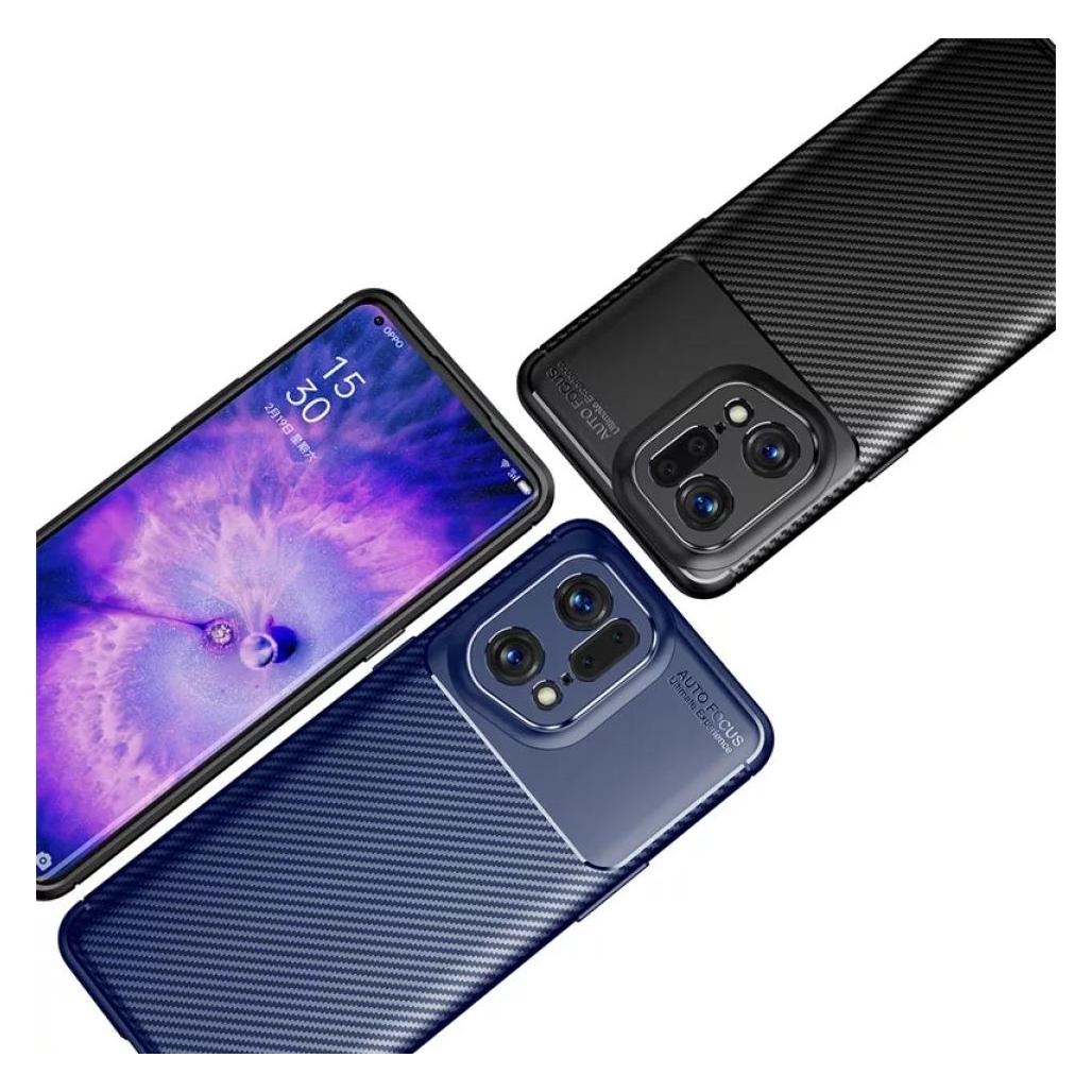Screenguard Oppo Find X5 Pro Hülle Carbon Design TPU Case (Oppo Find X5 Pro) (00029923)