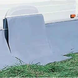 Berger Radkastenabdeckung für Tandemachser 150 x 75 cm