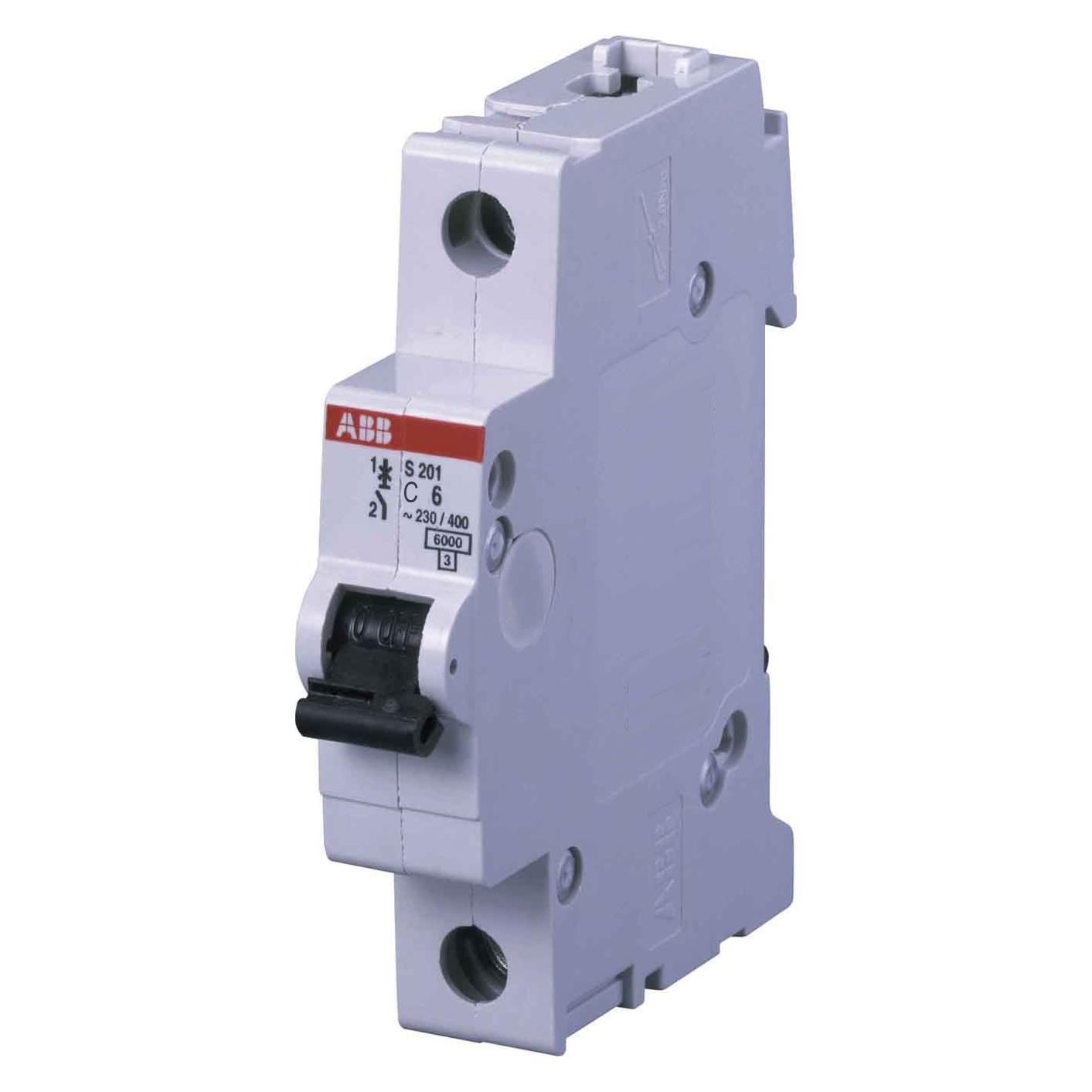 ABB Sicherungsautomat S200 6A 1-P Typ C 6kA (2CDS251001R0064)