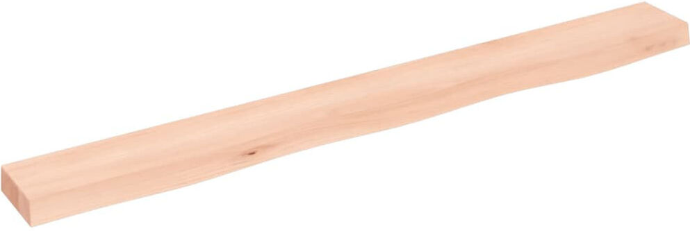 Alpen Home Flagstaff Oak Solid Wood Floating Shelf Brown 4cm H x 100cm W x 10cm D