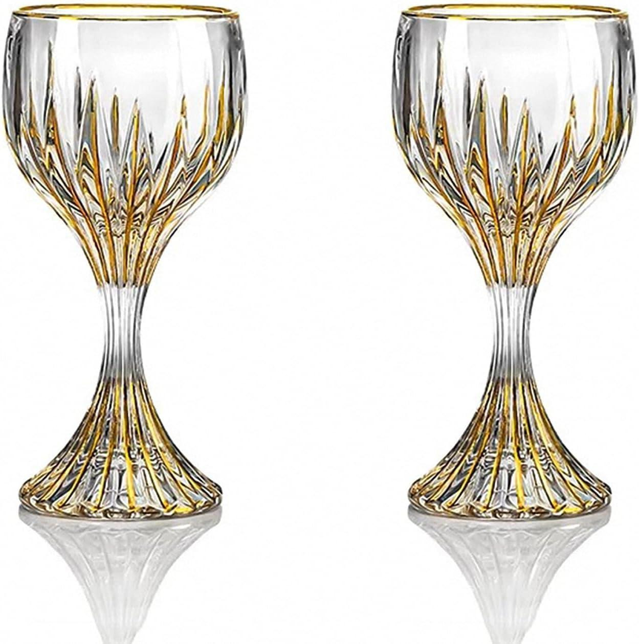 Set van 20 gouden wijnglazen van 10 oz voor feesten