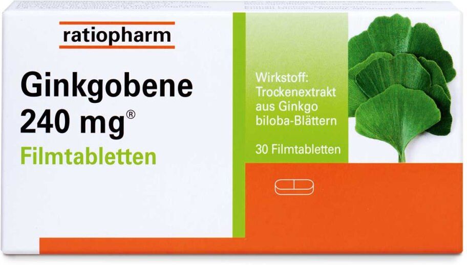 Ginkgobene 240 mg Filmtabletten 30stk
