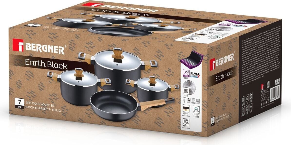 Bergner EARTH 7-delige topfset