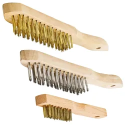 S&R Drahtbürsten Set